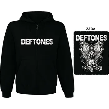 Pánská mikina Deftones - mikina s kapucí a zipem