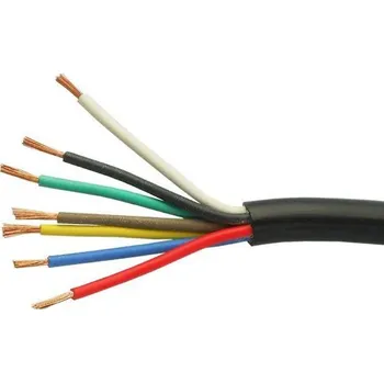 Příslušenství pro přívěs Sedmižilový kabel pro přívěsné vozíky - průměr 12 mm