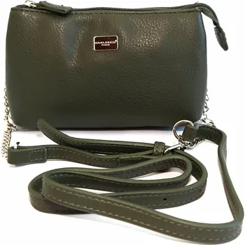 Kabelka Dámská malá crossbody kabelka David Jones CM3934 tmavězelená | KabelkyproVas.cz