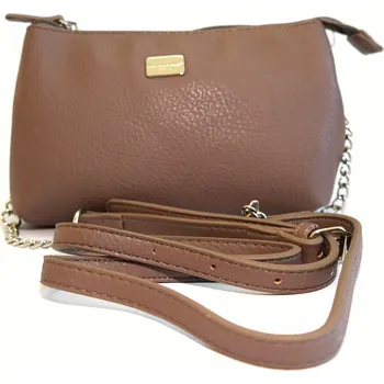 Kabelka Dámská malá crossbody kabelka David Jones CM3934 tmavěrůžová | KabelkyproVas.cz