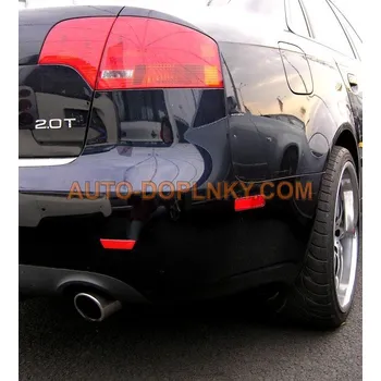 Samolepicí dekorace na vozidlo ADC Gelové 3D reflexní samolepící odrazky na zadní nárazník, 75 x 19 mm, 2 ks