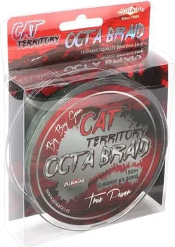 Mikado Cat Territory Octa Braid zelená 150 m