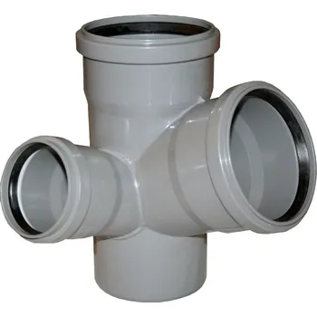 Kanalizační potrubí OSMA HTEPK 110/110/50 mm 87° levá