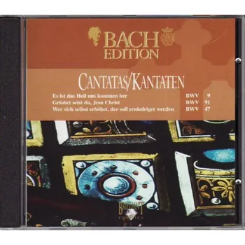 Zahraniční hudba BACH,J.S.: Kantáty BWV 9, 91, 47 (CD) (BRILLIANT CLASSICS)