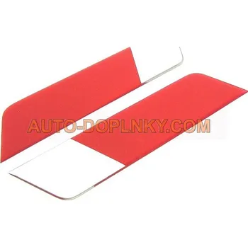 Samolepicí dekorace na vozidlo ADC Gelové 3D reflexní samolepící odrazky na zadní nárazník, 187 x 40 mm, 2 ks