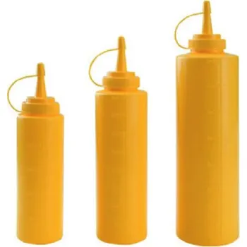 Dávkovač mýdla Tomgast, Dávkovač na omáčky žlutý 400 ml