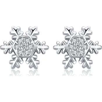 Náušnice Elenys náušnice Křišťálová vločka