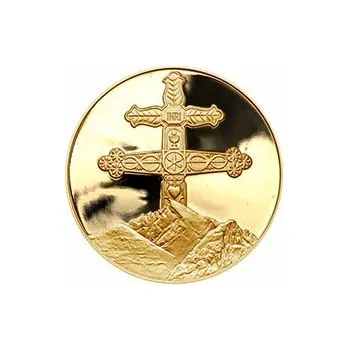 Slovenský dvojkříž - jubilejní dukát