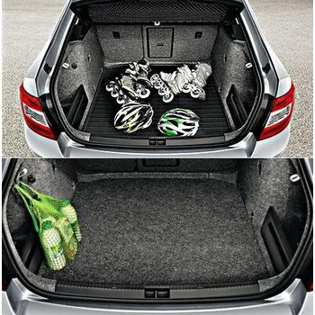 Autodoplněk Škoda Auto Oboustranná vana + koberec do kufru Škoda Octavia III Liftback (2012 - 2019) - originál 5E5061163A