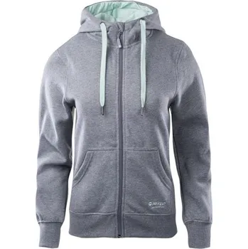 Dámská mikina Dámská mikina Hi-Tec Lady Silian vel. S, Světle šedá