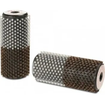 RED CREEK rotační kartáč Kombi XC koňská žíně/bílý nylon 150, šíře 140 mm