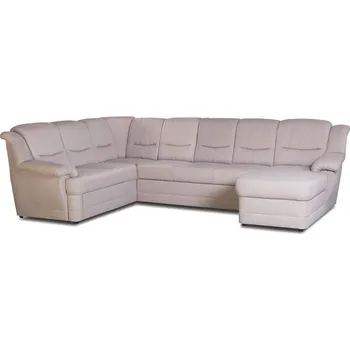 Sedací souprava MAMBA rozkládací sedací souprava Belluno s úložným prostorem béžová (levá)