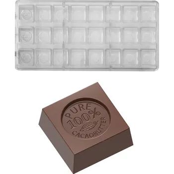 Forma na pečení Forma na pralinky (Pure100% cacao butter 8g) 3x8 tvarů/forma