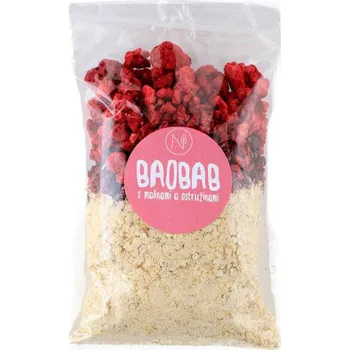 Přírodní produkt Natu Superkaše baobab s malinami a ostružinami 70 g