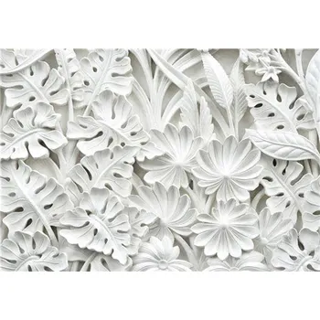 Fototapeta Vliesové fototapety 3D květy bílé IMPOL TRADE 10052V8