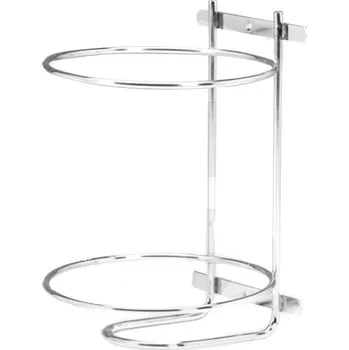 Držák na stěnu na gely a pasty na ruce Granit pro 3 litrové kulaté nádoby z nerez drátu