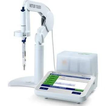 Příslušenství ke svářečce pH/ion metr Mettler Toledo SevenExcellence S500, Typ: S500-Basic, Popis: Samostatný přístroj bez elektrody (součástí dodávky je modul pro měření pH/ion, dvě záslepky, stojanový držák elektrod, ochranný kryt, SW LabX direct a napájecí adaptér)