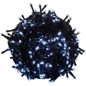 Vánoční osvětlení Voltronic M39455 řetěz 100 LED studená bílá