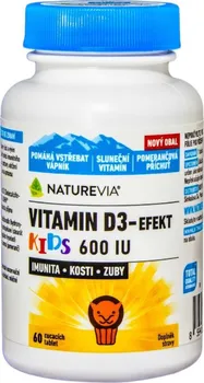 Swiss Naturevia Vitamin D3-Efekt Kids 60 tbl.