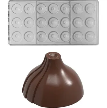 Forma na pečení Forma na pralinky (chrlící sopka 7g) 3x7 tvarů/forma