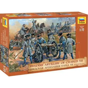 Plastikový model Zvezda Swedish Artillery (re-release) 1:72