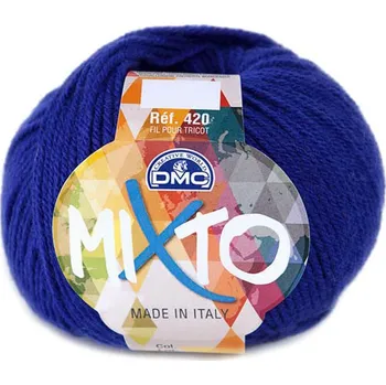 Příze Příze MIXTO 50g, modrá - odstín 073