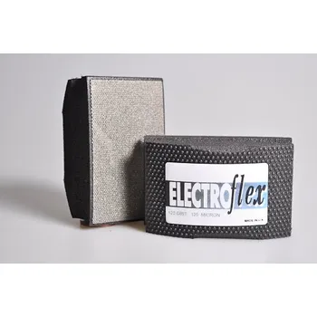 Ostatní Diamantová ruční houbička ElectroFlex P120 E černá