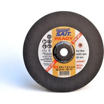 Brusný kotouč SAIT Brusný kotouč 230x7,0x22,23 DS AS24N vypouklý