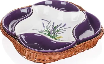 Banquet Lavender servírovací mísa sada 28 cm fialová
