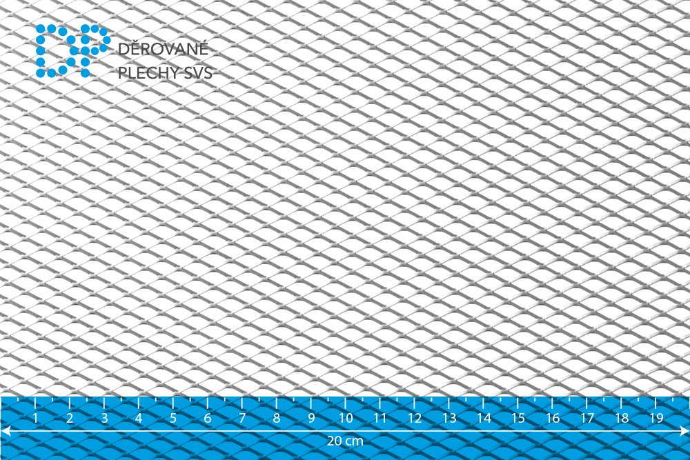 Tahokov nerezový 10x5/1, 0,5x1000x2000 mm