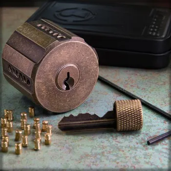 Zámek na kolo Sparrows Trénovací zámek - 4v1 - Revolver