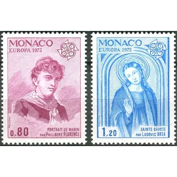 Poštovní známka (1975) MiNr. 1167 - 1168 ** - Monako - Europa: obrazy