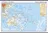 kniha Austrálie a Oceánie školní nástěnná zeměpisná mapa 1:13 mil 136 x 96 cm