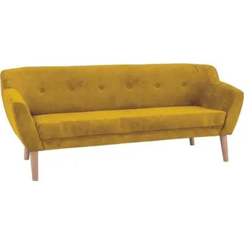 Pohovka MAMBA pohovka pro tři Beks žlutá