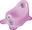 Keeeper Nočník s protiskluzem, fialový/Hippo