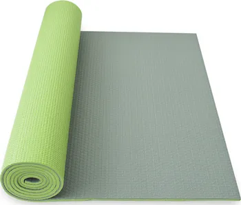 podložka na cvičení YATE Yoga mat zelená/šedá