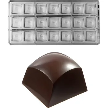 Forma na pečení Forma na pralinky (zatočená kostka 11g) 3x7 tvarů/forma