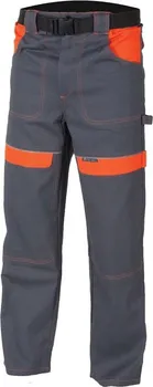 montérky Ardon Cool Trend pánské kalhoty do pasu šedé/oranžové
