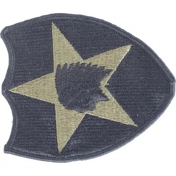 Nášivka U.S. Nášivka Indián bojová polní 2nd. Infantry Division Vietnam