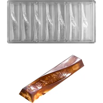 Forma na pečení Forma na čokoládovou tyčinku 33g (Egyptské motivy) 1x7 tvarů/forma