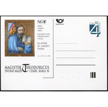 Poštovní známka Česká pošta (1997) CDV 22 ** - P 28 - Theodoricus - dvorní malíř Karla 4.