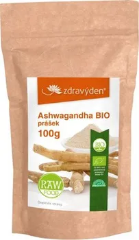 Přírodní produkt Zdravý Den Ashwagandha Bio 100 g 