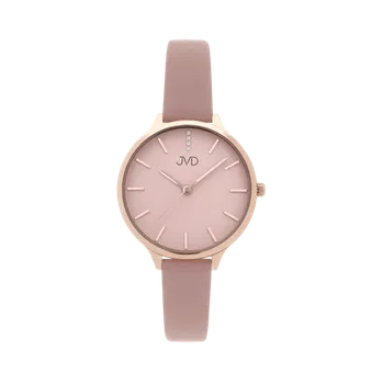 JVD Dámské módní designové hodinky JVD JZ201.2 s řemínkem z pravé kůže (POŠTOVNÉ ZDARMA!!)