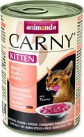 Animonda Carny Kitten hovězí + telecí + kuřecí 400 g