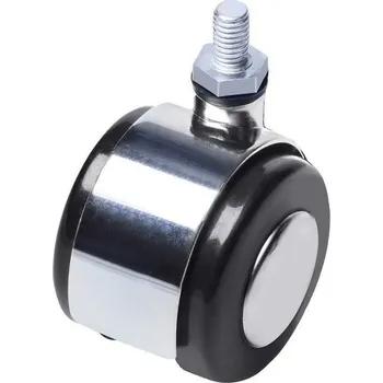 Stolová podnož Onpira Kovové nábytkové kolečko Ø40-50 závit M8/10 Typ závitu: M8, Průměr kolečka: 40 mm