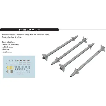 Plastikový model Eduard 1/48 AIM-9X