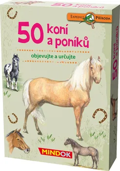 karetní hra Mindok Expedice příroda: 50 koní a poníků