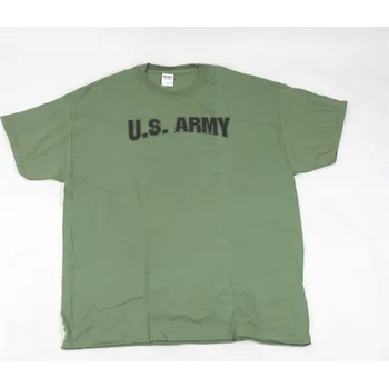 Pánské tričko Tričko, triko Gildan U.S. ARMY krátký rukáv zelené Velikost: M