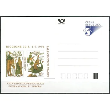 Poštovní známka Česká pošta (1996) CDV 18 ** - P 18 - Riccione