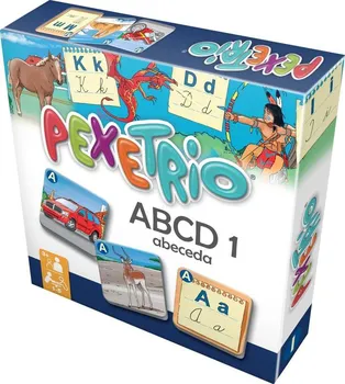 Desková hra Betexa Pexetrio ABCD 1 abeceda